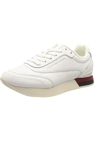 Tommy Hilfiger Baskets De Running Femme Chaussures De Sport, (White), 39 EU