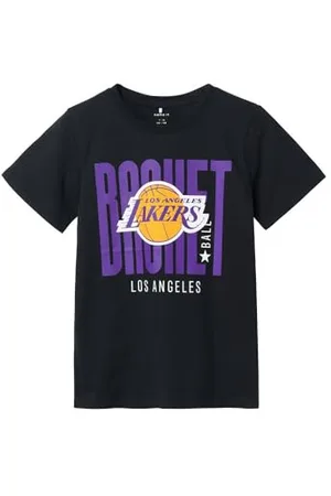 NAME IT Nkmnald NBA SS Top Noos OUS T-Shirt, , 158-164 cm Garçon