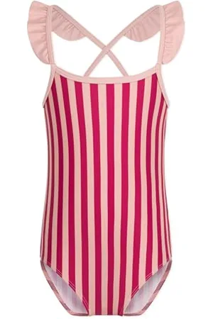 Petit Bateau A0AGH Maillot de Bain, , 6 Ans Fille