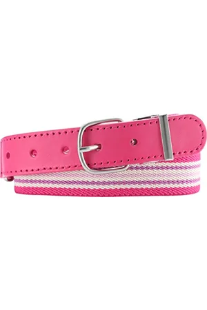 Playshoes Elastik-Gürtel Ringel Ceinture, Rose (Pink/Gestreift), 90 (Taille Fabricant: 75 Centimeters) Mixte Enfant