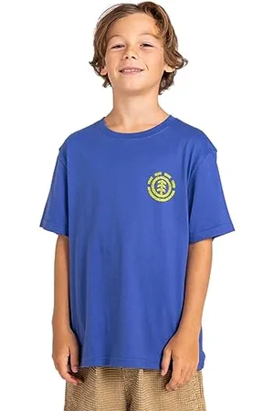 Element Wild & Fast - T-Shirt - Garçon Enfant 8-16 Ans - Bleu.