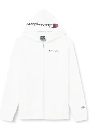 Champion Legacy Icons B Ultra léger Powerblend Terry Full Zip Sweatshirt à Capuche, , 9-10 Ans Enfants et Adolescents