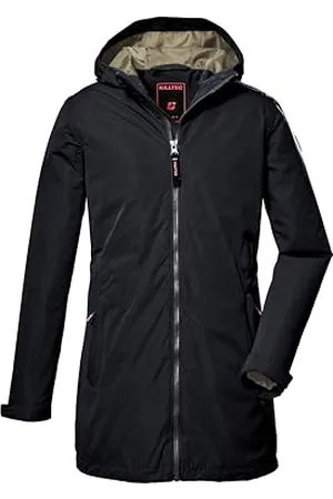 Killtec Filles Parka fonctionnelle avec capuche/parka imperméable KOS 359 GRLS PRK, , 128, 41525-000
