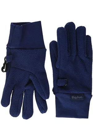 Playshoes Uni Gants pour Temps Froid, Marine, 3 Mixte Enfant