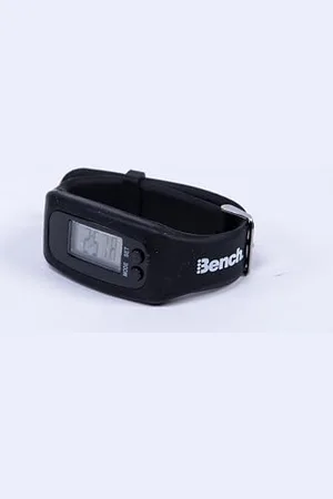 Bench BS3348 Pedometer Wrist Watch Pedometer Unisex Black