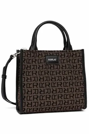 Replay Sac à Main Femme avec Bandoulière, Multicolore (Pino + Black 1297), Taille Unique