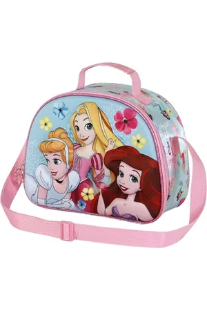Disney Princesses Adorable-Sac à Goûter 3D, Bleu, 25,5 x 20 cm