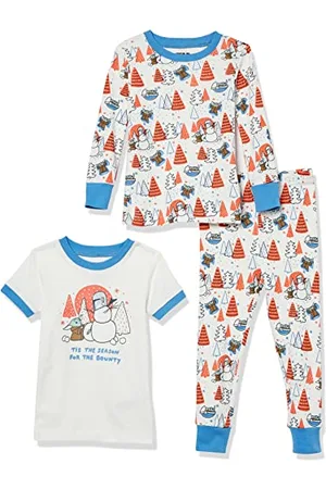Amazon Disney | Marvel | Star Wars Lot de Pyjamas en Coton, Coupe Ajustée Garçon, , 9 Ans