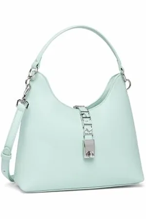 Replay Sac Bandoulière pour Femme en Simili Cuir, Turquoise (Pastel Cobalt Blue 449), Taille Unique