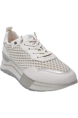 Bagatt Femme D31-aki03 Basket, Beige/argenté, 38 EU