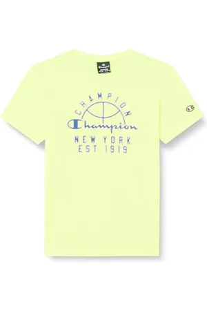 Champion Legacy Modern Basket B Quick-Dry Micromesh S/S Crewneck T-Shirt, , 9-10 Ans Garçon