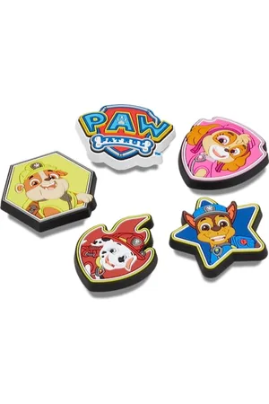 Crocs Paw Patrol 5 Pack, Breloques de Chaussure Unisexe, Multicolor, Taille Unique
