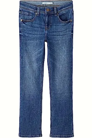 NAME IT Garçon Nkmryan Droit 2520-el Noos Pantalon en Jean, , 152 EU