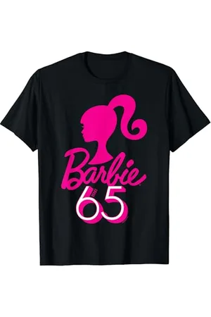 Barbie – Silhouette logo rose 65ème anniversaire T-Shirt
