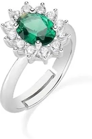 AMEN Bague (P) Lady, Anel Silver Tam. 3 (18/20), Prata 925 (3,61GR), Lady 1,5 cm ANLDGBBVE3 Marque, Taille unique, Métal, Aucune pierre précieuse
