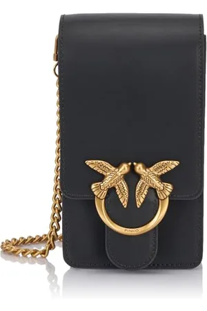 Pinko Love One Smart Veau Soie, Accessoire de Voyage-Cache-Cou Femme, , 47 EU