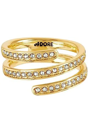 AVA ADORE Bague Femme Standard, Estándar, Plastique, sans Pierres précieuses