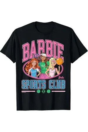 Barbie Trio de tennis de basket-ball club de sport T-Shirt