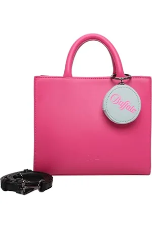 Buffalo Big Boxy Collection Structure Pink, Sac de Courses Femme