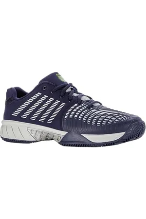 K-Swiss Performance Homme Express Light 3 HB Chaussures de Tennis, Peacoat/Gray Violet/Lime Green, 40 EU