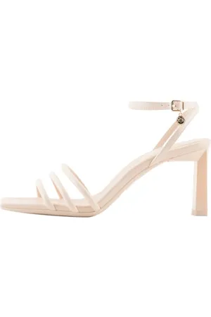 Armani Exchange Femme Dalia, Triple Bande, Sangle de Cheville Sandales à Talons, , 39 EU