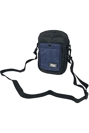 Urban classics Sac bandoulière TB2926, Noir/bleu, Taille unique, Sac bandoulière