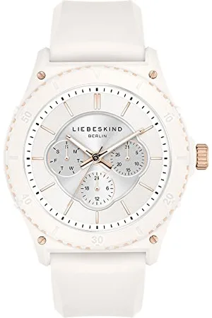 liebeskind LIEBESKIND LT-0370-PM Montre Analogique À Quartz Avec Bracelet En Plastique Pour Femme