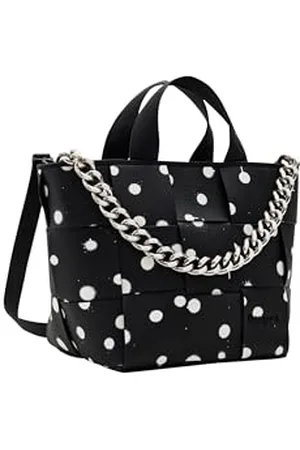 Desigual Bag_New Splatter Valdivia, Sac de Shopping en polyuréthane Femme
