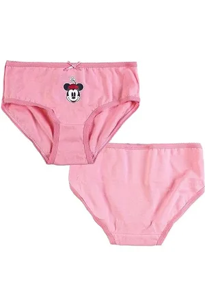 Disney Lot de Culottes Minnie Mouse Hipster Panties, , 6-8 Ans Unisex Kids