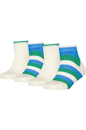Tommy Hilfiger Quarter Chaussettes, , 27/30 (Lot de 4) Enfant Unisexe