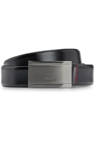 HUGO BOSS Gexter-l_sz30, Ceinture Homme, (Black 001), 105 (Taille fabricant: 90)