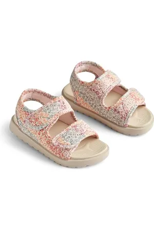 WHEAT Garçon Unisex Kinder Sandales à Bout Ouvert Healy Print-Unisexe-Durable grâce à des matériaux recyclés Chaussure de première randonnée, , 31 EU