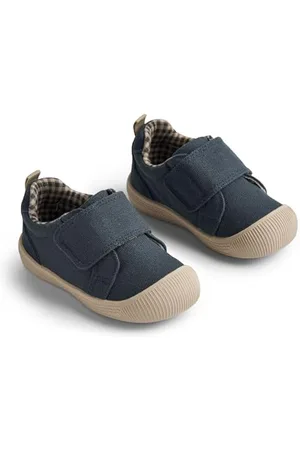 WHEAT Garçon Unisex Kinder Prewalker avec Velcro Kei-Unisexe Chaussure de première randonnée, Bleu Marine (1432), 27 EU
