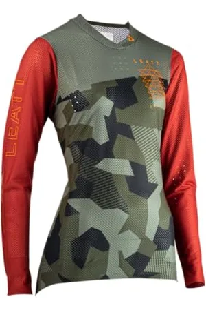 Leatt Gravity 4.0 MTB-Trikot für Damen – XS / EU34 / UK6 / US2 – Camo