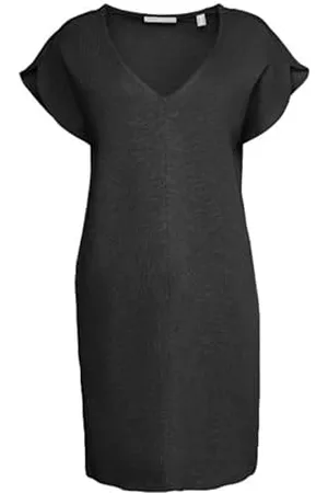 ESPRIT 073cc1e301 Robe, 001/noir, M Femme