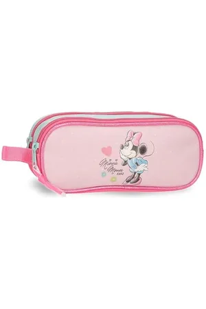 Disney Joumma Minnie Imagine Trousse Double 23 x 9 x 7 cm Polyester L, , Trousse Double