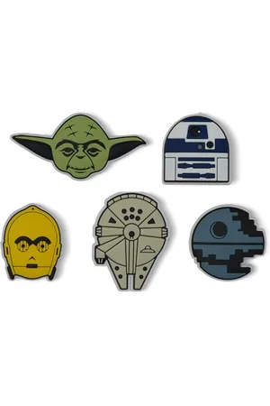 Crocs Star Wars 5 Pack, Breloques de Chaussure Unisexe, Multicolor, Taille Unique
