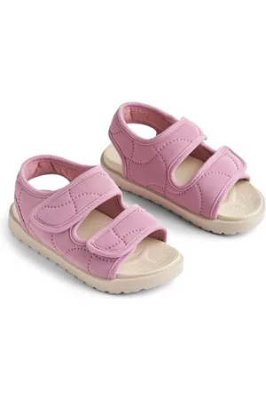 WHEAT Garçon Unisex Kinder Sandales Healy à Bout Ouvert-Unisexe-Durable grâce à des matériaux recyclés Chaussure de première randonnée, , 28 EU