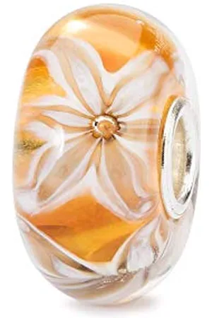 Trollbeads Perle en verre avec fleur, taille unique, Verre, Pas de gemme