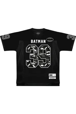 DC Comics Originals T-Shirt Homme Replica Sport US Baseball « The Dark Night » MEBATMBTS240, , Taille L