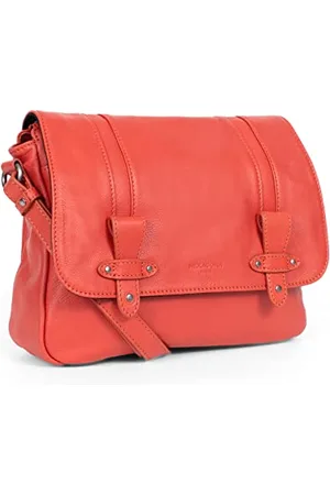 Hexagona Sac porté Travers - Compatible téléphone Portable - pour Femme - Collection ESMA - - en Cuir