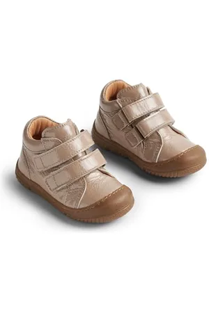 WHEAT Garçon Kinder Lack-Stiefel mit Zweifachem Klett Ivalo-Unisex Chaussure de première randonnée, , 26 EU