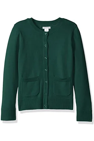 Amazon Cardigan à coupe ajustée - Uniforme - couleurs abandonnées Fille, , 10 ans
