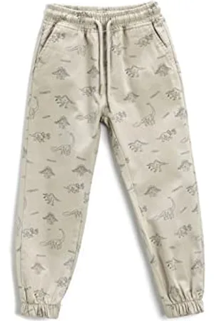 Koton Pantalon de Jogging avec Cordon de Serrage-Motif Dinosaure, , 11-12 Ans Garçon