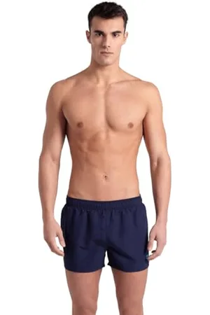 Arena Maillot de Bain pour Hommes Fundamentals Plage et Piscine, Short de Bain en Tissu Doux, Recyclé et à Séchage Rapide, Short de Bain Court avec Slip Intérieur en Maille