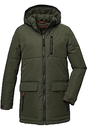 Killtec Garcon Parka matelassée à capuche/veste d