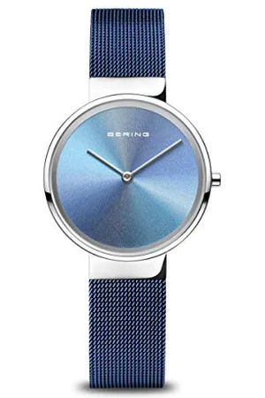 Bering 10X31-Anniversary2 Montre à quartz pour femme - Collection Anniversary avec acier inoxydable et verre saphir