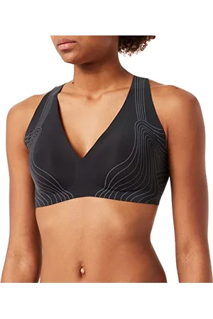 Sloggi Zero Feel N 2.0 EX Soutien-Gorge sans Armatures, Black, S Femme