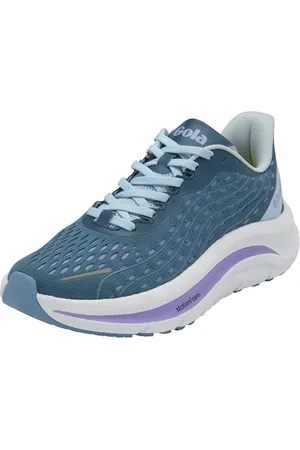 Gola Femme Alzir Speed Chaussure de Course sur Route, Bleu Marine, Bleu Vista, Violet, 40 EU