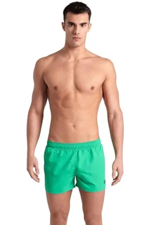 Arena Maillot de Bain pour Hommes Fundamentals Plage et Piscine, Short de Bain en Tissu Doux, Recyclé et à Séchage Rapide, Short de Bain Court avec Slip Intérieur en Maille